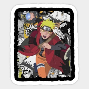 UZUMAKI NARUTO MERCH VTG Sticker